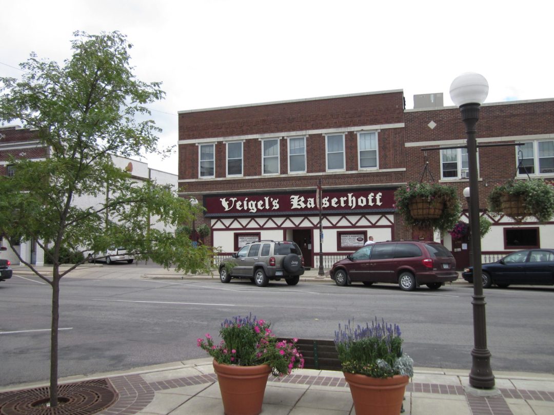Veigel's Kaiserhoff in downtown New Ulm