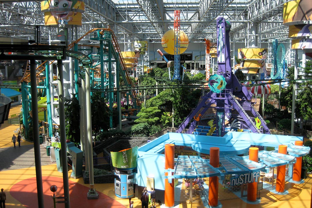 Nickelodeon Universe at Mall of America.